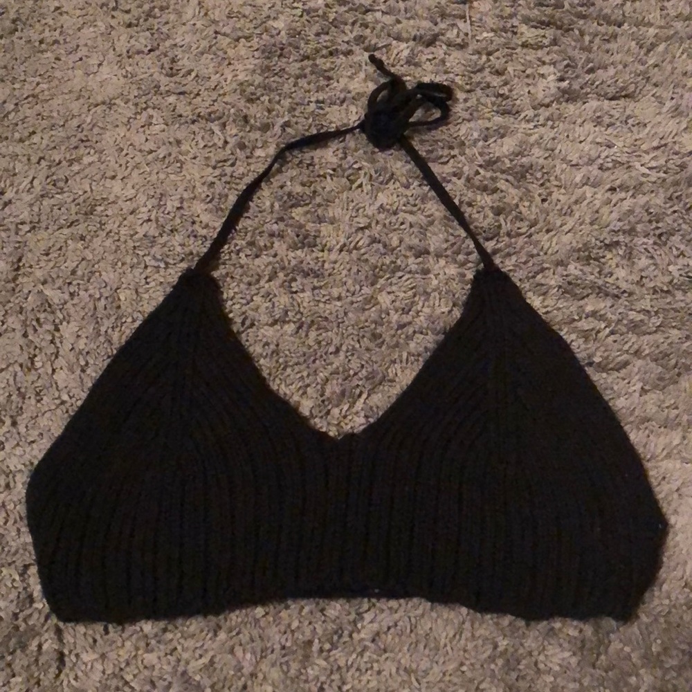 Knit bralette